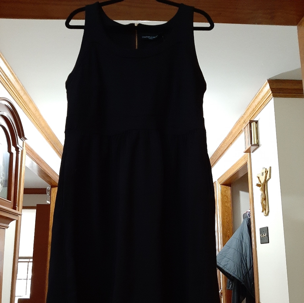 Cynthia Rowtley little black dress
